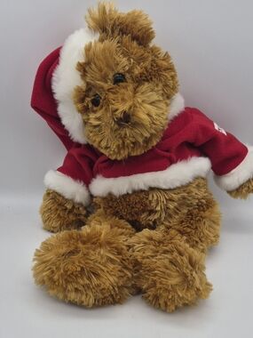 St. Nicholas Square  Plush Teddy Bear with Pom-Pom Details